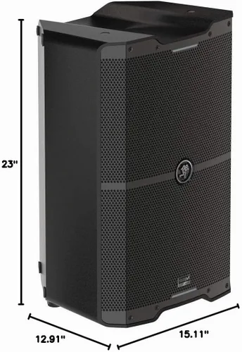 Vista 10 de Mackie SRM Serie V-Class, Altavoz de Alto Rendimiento de 10 Pulgadas 2000W, Amplificado - Negro (SRM210 V-Class)