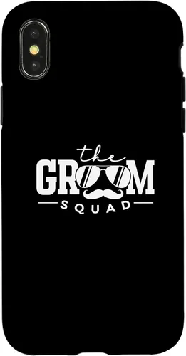 Vista 4 de iPhone 15 The Groom Squad Sunglasses Wedding Bachelor Party Groomsmen Case