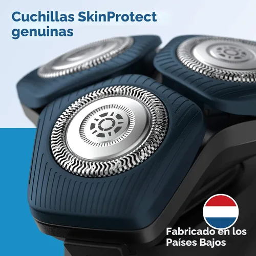 Vista 6 de Philips Norelco Cabezales de afeitado genuinos SH71/52 compatibles con afeitadoras Norelco Series 5000 Angular y 7000, última versión para RQ12/70