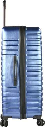 Vista 4 de U.S. Traveler Boren - Maleta de viaje de policarbonato resistente con 8 ruedas giratorias, asa de aluminio