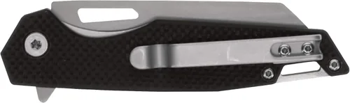 Vista 2 de Smith & Wesson Sideburn - Cuchillo plegable de alto carbono SS Ultra Glide de 7.25 pulgadas con hoja Wharncliffe de 3 pulgadas y mango G10