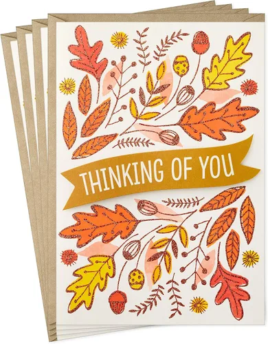 Vista 9 de Hallmark Paquete de tarjetas de Acción de Gracias, Close in Thought y Heart (10 tarjetas con sobres)