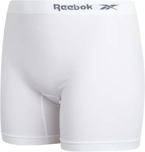 Vista 5 de Reebok Ropa interior para mujer Paquete de 6 calzones sin costuras de pierna larga (S-3XL)