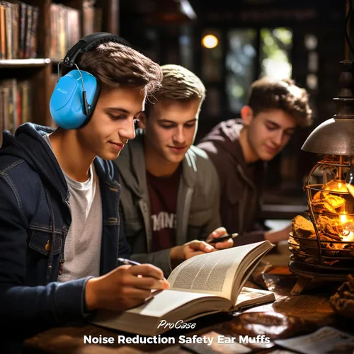Vista 156 de ProCase NRR 28dB Noise Reduction Ear Muffs, Foldable Adjustable Noise Cancelling Headphones
