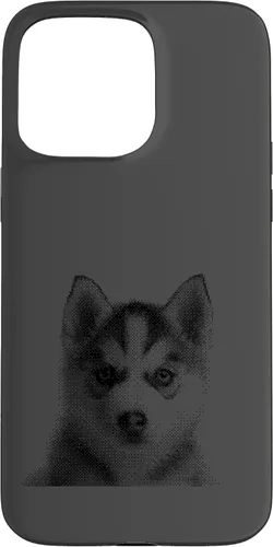 Vista 28 de Chic Husky Puppy for Dog Mom and Paw Parents Case for iPhone 16