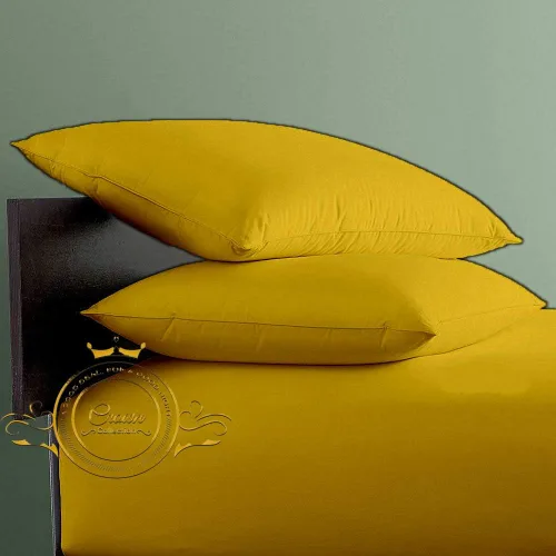 Vista 30 de Crown Collection Juego de 2 fundas de almohada estándar de 20 x 26 pulgadas, hipoalergénicas de 600 hilos, 100% algodón egipcio, fundas de almohada