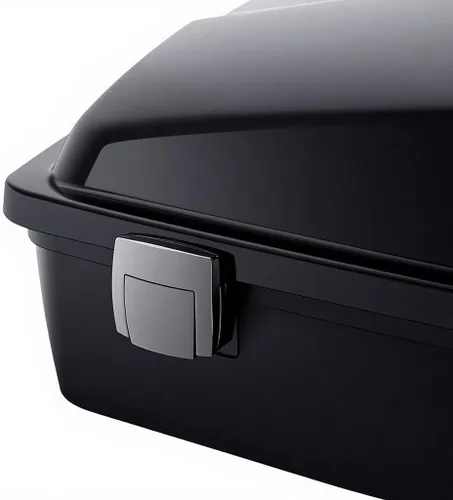Vista 5 de Paquete de 2 cierres de tapa con accesorios de montaje, kit de pestillo de repuesto para maletero de Touring, compatible con Harley Touring Tour Pak