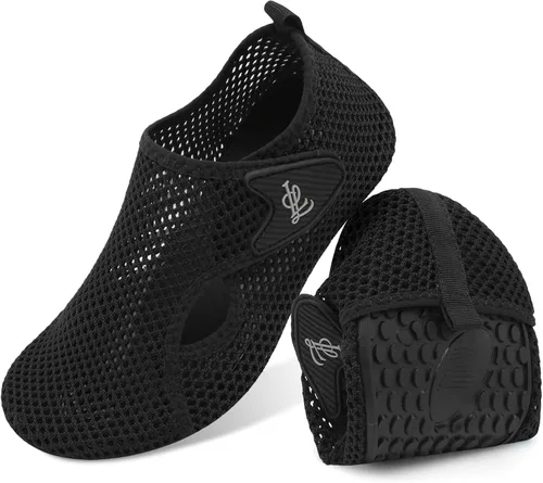 Vista 7 de LeIsfIt Water Shoes for Women Men Wide Swim Beach Barefoot Shoes Quick Dry Aqua Socks for Pool Diving Boating River Yoga Lake Surf