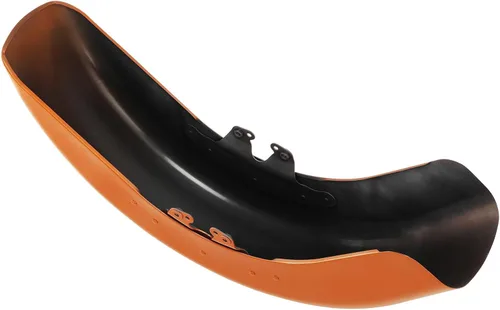 Vista 6 de HR3 Guardabarros delantero de whisky ámbar a juego compatible con Street Glide FLHX 2014 y Road Glide FLTRX 2016 (reemplazo para OEM)