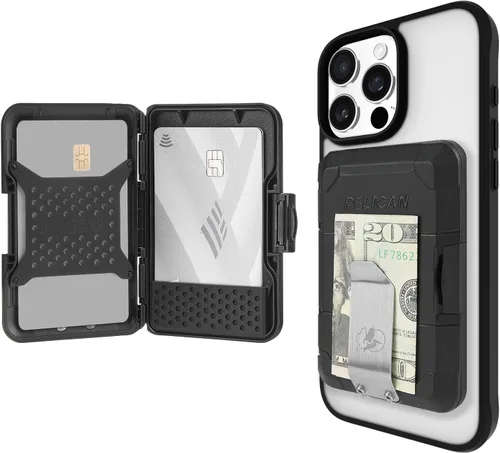 Vista 12 de Pelican MagSafe Wallet para iPhone - Cartera magnética delgada para Negro