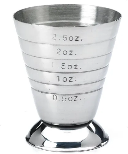 Vista 8 de Barfly Taza medidora de barra, 2.5 onzas., Gun Metal Black
