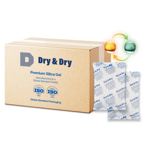 Vista 17 de Dry & Dry - Paquetes de gel de sílice naranja indicador de 1 gramo, deshumidificadores desecantes, paquetes de gel de sílice seguros para alimentos