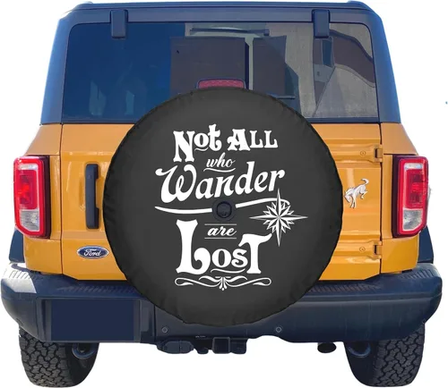 Vista 4 de Boomerang® Cubierta suave para neumáticos de 35 pulgadas de EE. UU., compatible con Ford Bronco (con cámara de respaldo), (2021-2024), Wildtrak