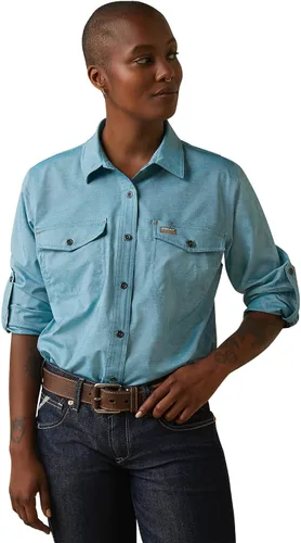 Vista 41 de ARIAT Rebar Made Tough Venttek DuraStretch - Camisa de trabajo