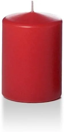 Vista 2 de yummi Caja de 12 velas redondas blancas de 3" x 4
