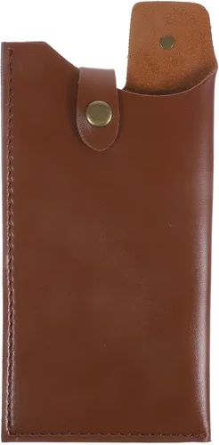 Vista 10 de Mobestech Funda protectora de cuero artificial para cuchillos de cocina, cubierta compacta para cuchillos de almacenamiento de chef, viajes, 9.76 x