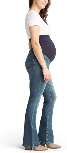 Vista 2 de Signature by Levi Strauss Co Gold Label Womens Maternity Bootcut Jeans