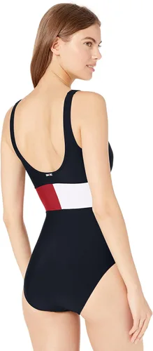 Vista 2 de Tommy Hilfiger Traje de baño de una pieza icónico