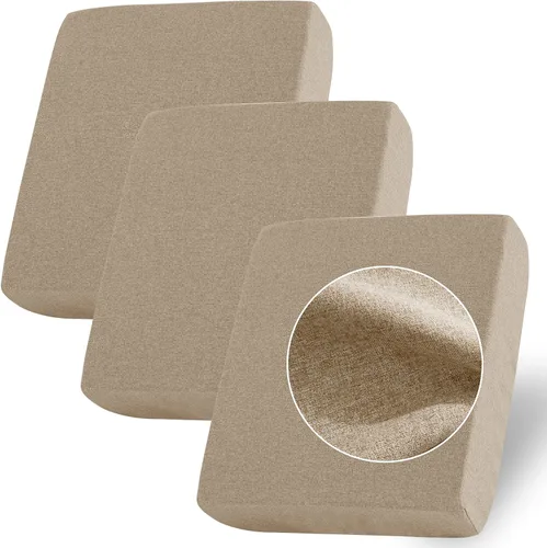 Vista 11 de StangH Fundas de cojín para sofá, 3 piezas, terciopelo elástico, protector para sofá, apto para mascotas, fundas de sofá para silla/sofá biplaza