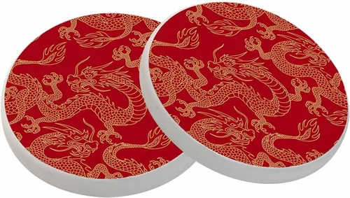 Vista 38 de oFloral Juego de 2 posavasos de calavera para bebidas, diseño de rosas, flores, cultura popular, festivales, tazas, individuales para decoración