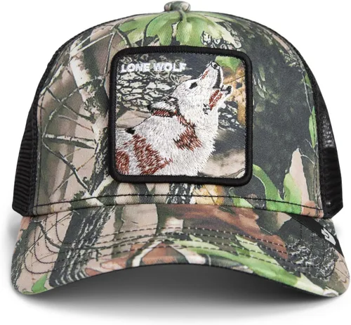 Vista 8 de Goorin Bros. Stick and Leaf Camo Collection - Gorra de camionero para hombre y mujer Beige (La Serpiente Veneno)