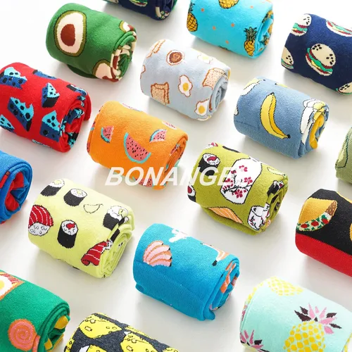Vista 6 de BONANGEL Calcetines de vestir divertidos para hombre, coloridos y divertidos, calcetines locos, regalos para hombres