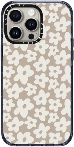 Vista 31 de CASETiFY Funda para iPhone 15 Pro Max, compatible con MagSafe Protección contra caídas de grado militar de 8.2 pies Hortensias azules Nantucket