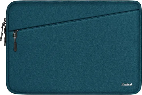 Vista 11 de Funda para portátil de 14 pulgadas, resistente al agua, con bolsillo Negro