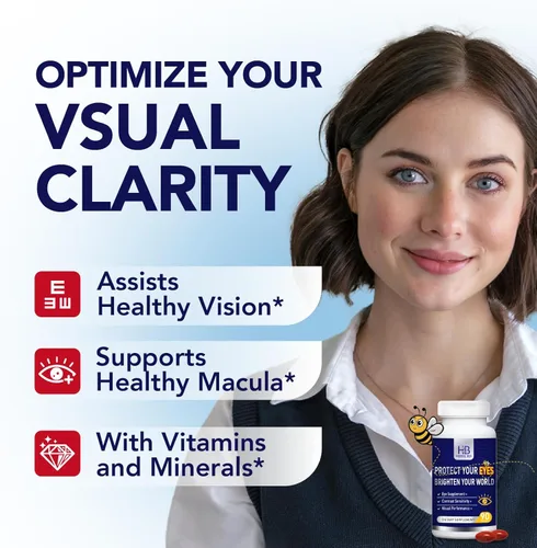 Vista 4 de Suplemento para los ojos – Luteína 10 mg, meso-zeaxantina 10 mg, zeaxantina 2 mg – Vitaminas para los ojos que apoyan la visión, protección