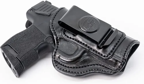 Vista 6 de Maxx Carry Compatible con/repuesto para funda de pistola de cuero IWB compatible con Sig Sauer P365-XMACRO