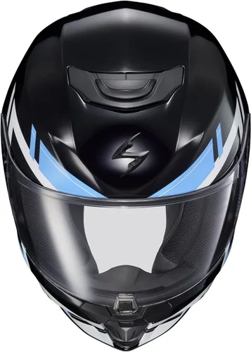 Vista 3 de ScorpionEXO R420 - Casco integral y urbano para motocicleta, de policarbonato, con bolsillos para altavoces, certificación DOT y Snell, para adultos
