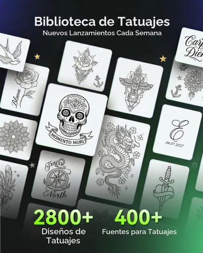 Vista 5 de Phomemo Impresora de plantillas de tatuaje M08F, Bluetooth, con papel de Negro