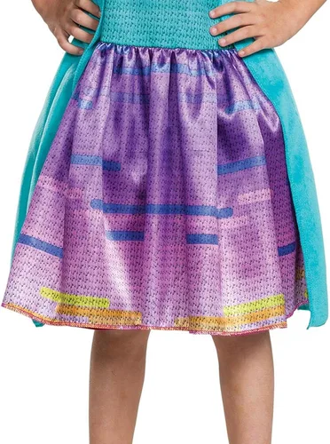 Vista 6 de Trolls World Tour - Disfraz infantil de princesa amapola