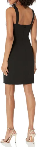 Vista 2 de GUESS Women's Sleeveless Sheath Dress with Ring Strap