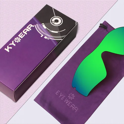 Vista 7 de kygear polarización corregido lentes de repuesto para Oakley Radar Path