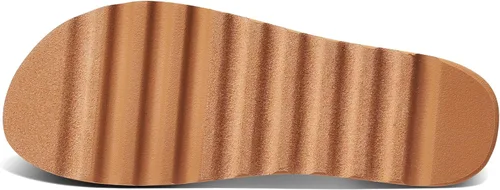 Vista 2 de REEF Cushion Rem Hi - Sandalias de plataforma para mujer, correa ajustable, soporte de arco y ventosas para el talón, Beige