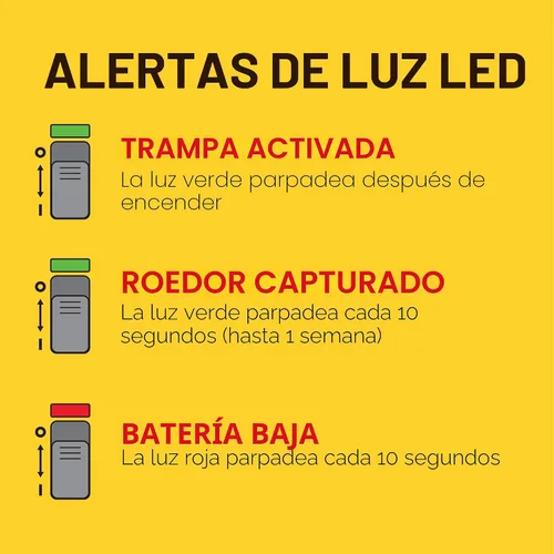 Vista 7 de Victor Trampa electrónica para ratas, paquete de 3