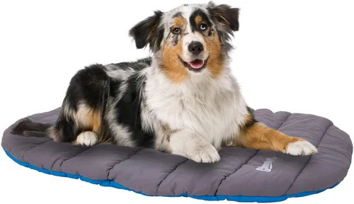 Vista 6 de Chuckit! Cama de viaje para perros (39 pulgadas de largo x 30 pulgadas de ancho) resistente al agua, azul