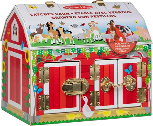 Vista 4 de Melissa & Doug - Juguete granero de pestillos