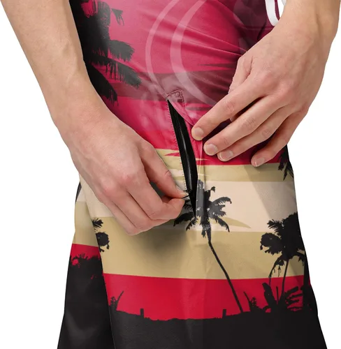 Vista 4 de FOCO Bañador con logotipo del equipo de la NFL para hombre Sunset