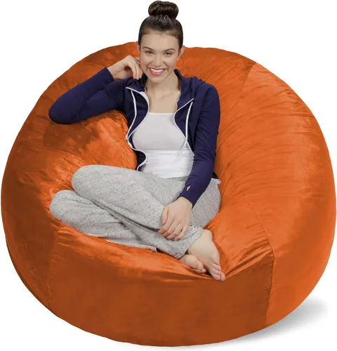 Vista 41 de [Usado] Sofa Sack Funda para Silla Puff Solo la Funda, para Adultos y Niños, Sin Relleno, Cómoda y Esponjosa, Funda de Repuesto para Silla Puff