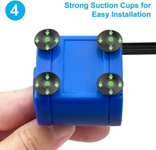 Vista 6 de Bomba de fuente de agua para gatos, fuente para mascotas, bomba de repuesto sin luz LED, motor DR-DC160 para dispensador de bebidas para gatos