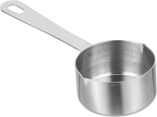 Vista 10 de Cuchara medidora de acero inoxidable para salsas, herramienta para cocinar y hornear, 1 ud