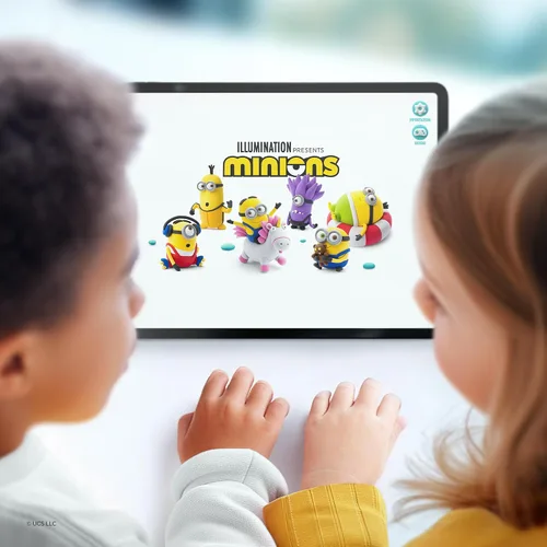 Vista 3 de HEY CLAY Minions - Arcilla de modelado de secado al aire colorida para niños - Kits de manualidades para niños de 4 a 8 años - Juguetes de Minions
