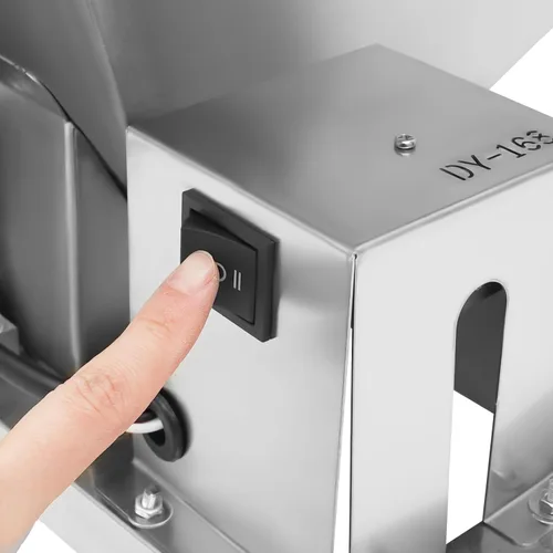 Vista 7 de Electric Fruit Crusher 60W Pure Copper Motor - 44LBS/H Stainless Steel Fruit Grinder with 1.06GAL Capacity, Forward & Reverse Control for Wine