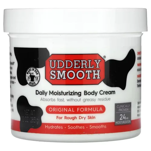 Vista 6 de Crema hidratante Udderly Smooth, envase de 12 oz (paquete de 6), Total 1, Blanco