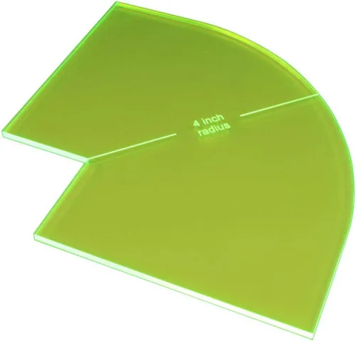 Vista 5 de LITKO Calibre lineal de 1 pulgada compatible con DBA, verde fluorescente