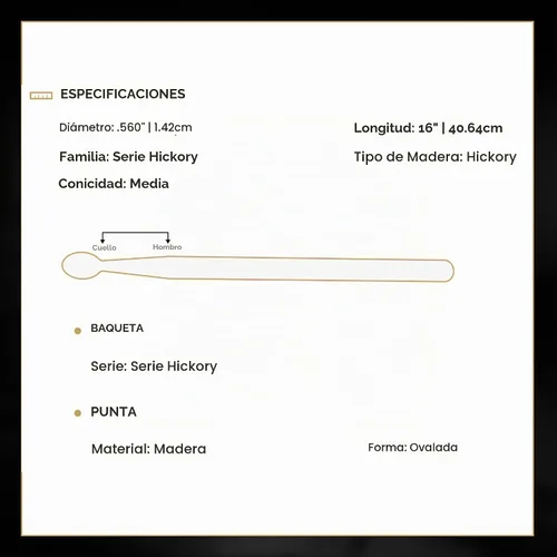 Vista 6 de Avedis Zildjian Company 5A - Baquetas negras para tambor