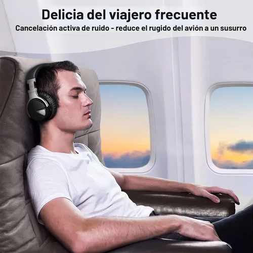 Vista 3 de Silensys E7 - Audífonos clásicos con cancelación activa de ruido vendidos un millón de veces en 10 años con cancelación de ruido mejorada, Bluetooth