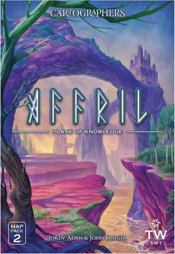 Vista 6 de Cartógrafos: Map Pack 1, Nebblis Expansión para el galardonado juego de dibujo de mapas Juego de mesa de estrategia Flip and Write Fantasy